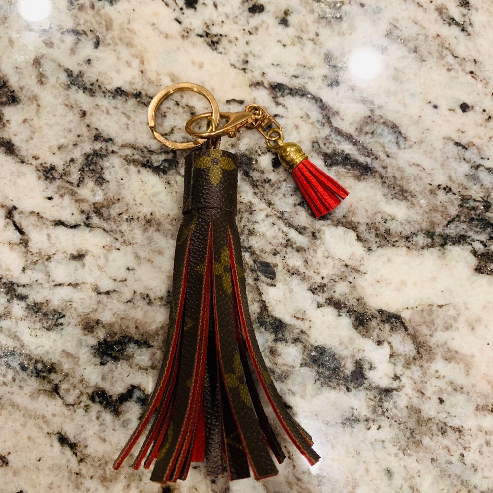 Authentic “refurbished” bag charm/tassel